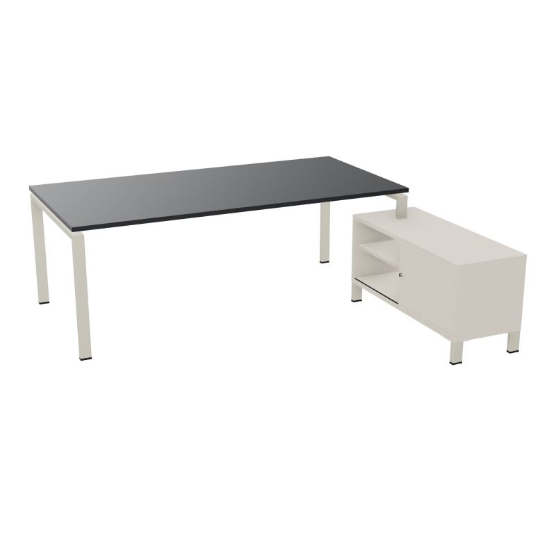 RIO BUREAU RECT. 218X188 PL 200X100 OBT + RET PORT A DROITE SIMPLE ACCES  R9 ZC N5