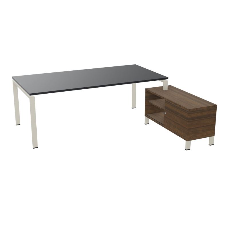 RIO BUREAU RECT. 218X188 PL 200X100 OBT + RET PORT A DROITE SIMPLE ACCES  R9 ZC N6