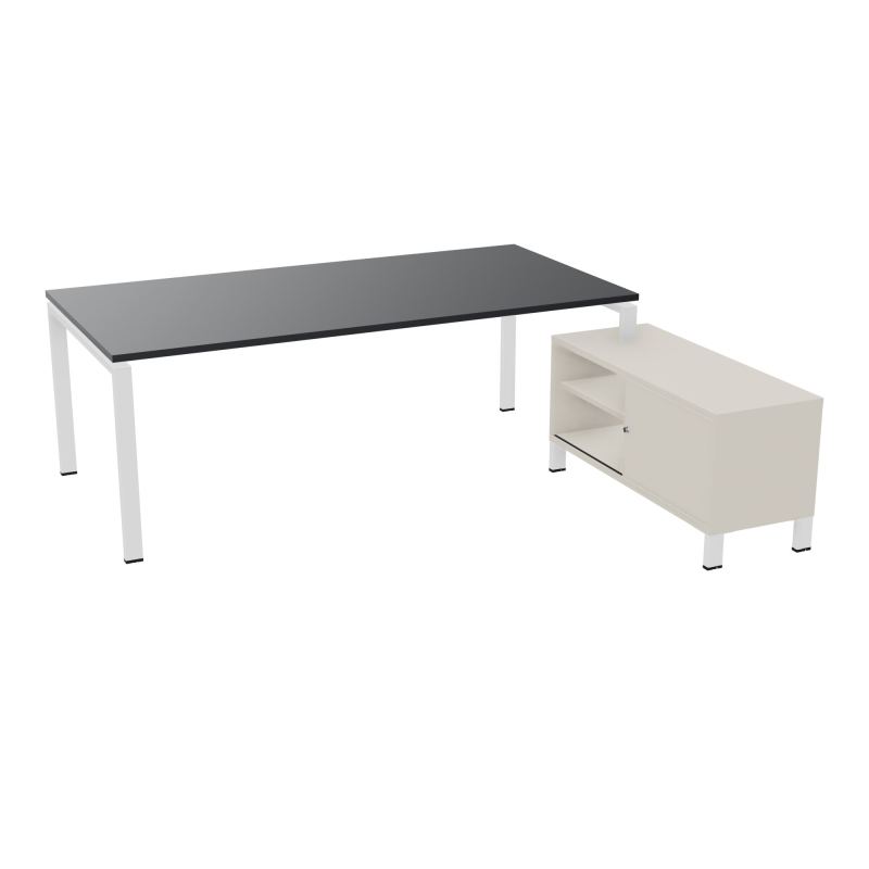 RIO BUREAU RECT. 218X188 PL 200X100 OBT + RET PORT A DROITE SIMPLE ACCES  R9 ZO N5