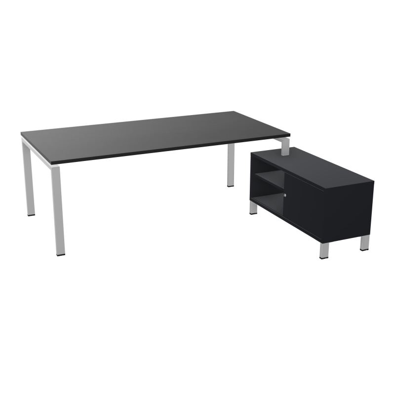 RIO BUREAU RECT. 218X188 PL 200X100 OBT + RET PORT A DROITE SIMPLE ACCES  RK SA R9