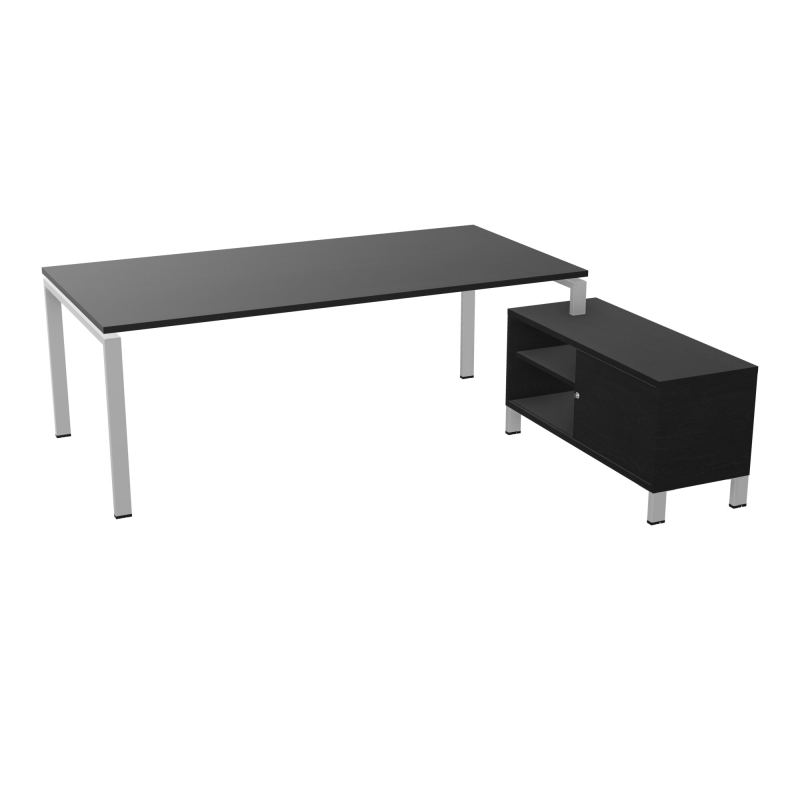 RIO BUREAU RECT. 218X188 PL 200X100 OBT + RET PORT A DROITE SIMPLE ACCES  RK SA RK