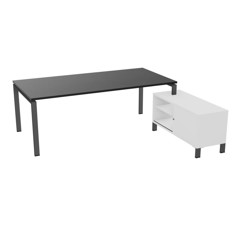 RIO BUREAU RECT. 218X188 PL 200X100 OBT + RET PORT A DROITE SIMPLE ACCES  RK SC MG