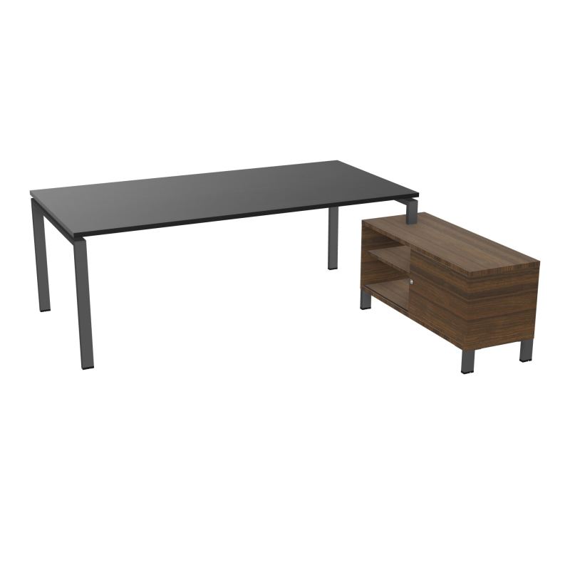 RIO BUREAU RECT. 218X188 PL 200X100 OBT + RET PORT A DROITE SIMPLE ACCES  RK SC N6