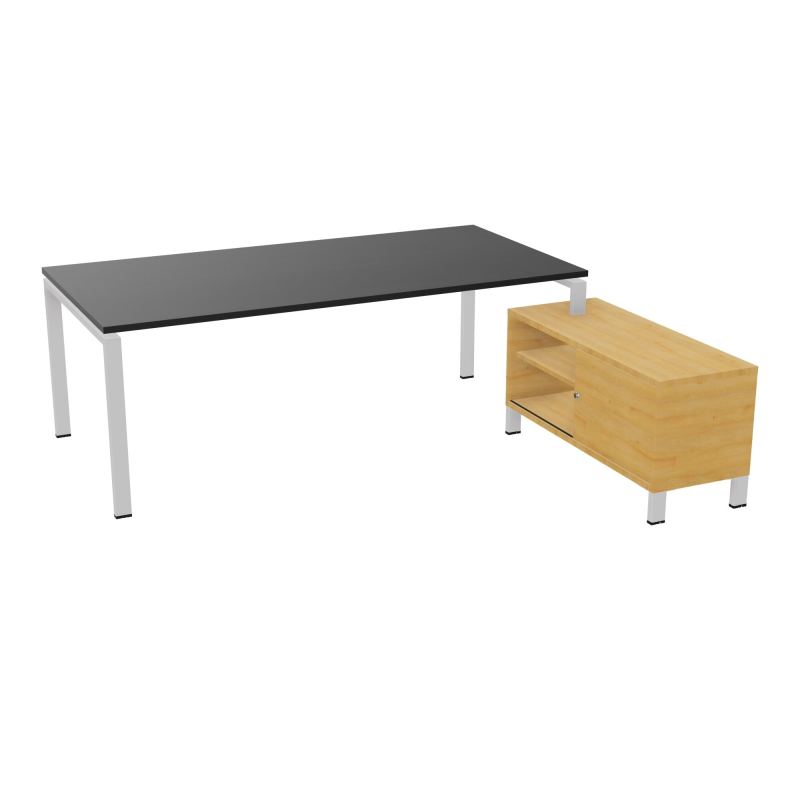 RIO BUREAU RECT. 218X188 PL 200X100 OBT + RET PORT A DROITE SIMPLE ACCES  RK SD R5