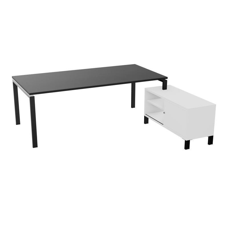 RIO BUREAU RECT. 218X188 PL 200X100 OBT + RET PORT A DROITE SIMPLE ACCES  RK SG MG