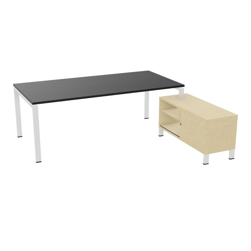 RIO BUREAU RECT. 218X188 PL 200X100 OBT + RET PORT A DROITE SIMPLE ACCES  RK SO N8