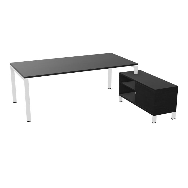 RIO BUREAU RECT. 218X188 PL 200X100 OBT + RET PORT A DROITE SIMPLE ACCES  RK SO RK