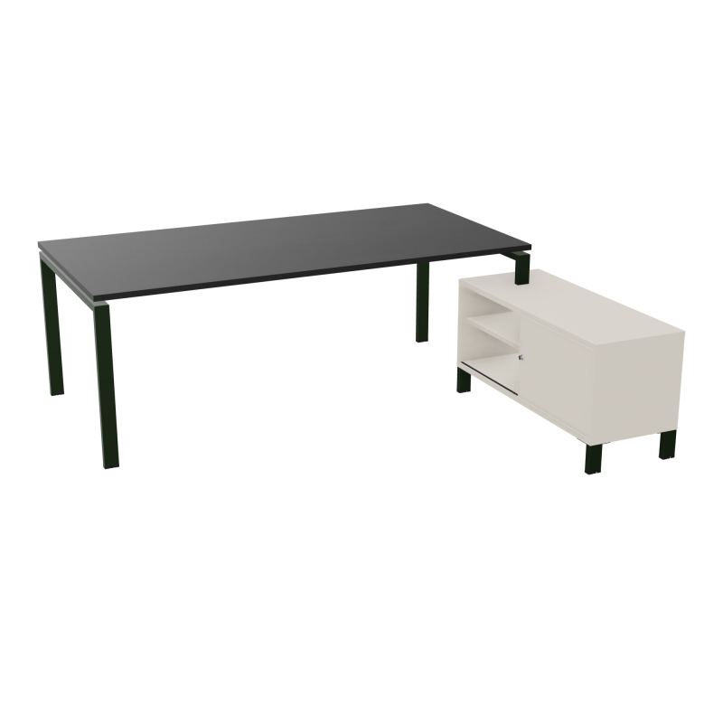 RIO BUREAU RECT. 218X188 PL 200X100 OBT + RET PORT A DROITE SIMPLE ACCES  RK ST N5