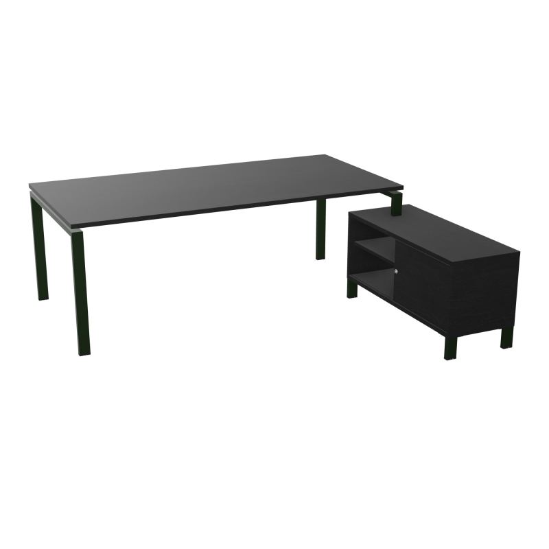 RIO BUREAU RECT. 218X188 PL 200X100 OBT + RET PORT A DROITE SIMPLE ACCES  RK ST RK