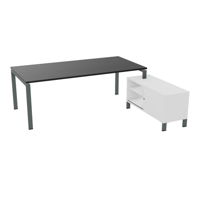 RIO BUREAU RECT. 218X188 PL 200X100 OBT + RET PORT A DROITE SIMPLE ACCES  RK SU MG