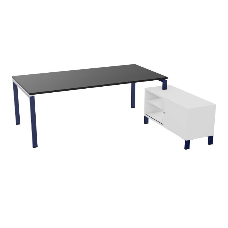 RIO BUREAU RECT. 218X188 PL 200X100 OBT + RET PORT A DROITE SIMPLE ACCES  RK X4 MG
