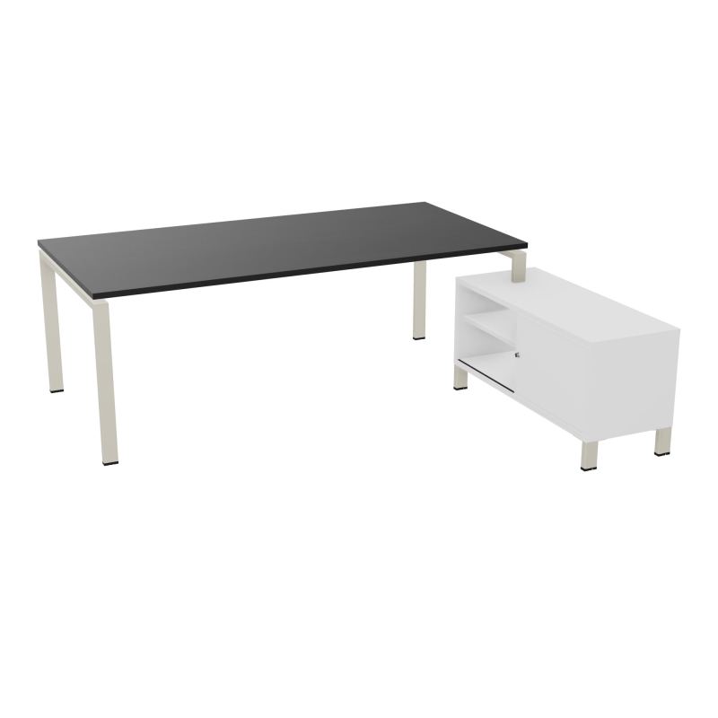 RIO BUREAU RECT. 218X188 PL 200X100 OBT + RET PORT A DROITE SIMPLE ACCES  RK ZC MG