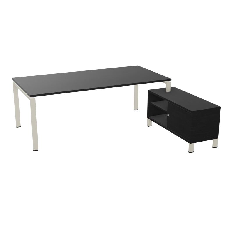 RIO BUREAU RECT. 218X188 PL 200X100 OBT + RET PORT A DROITE SIMPLE ACCES  RK ZC RK
