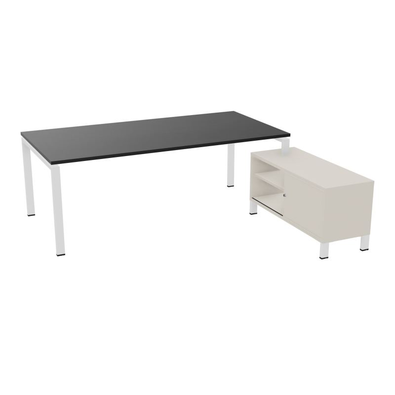 RIO BUREAU RECT. 218X188 PL 200X100 OBT + RET PORT A DROITE SIMPLE ACCES  RK ZO N5