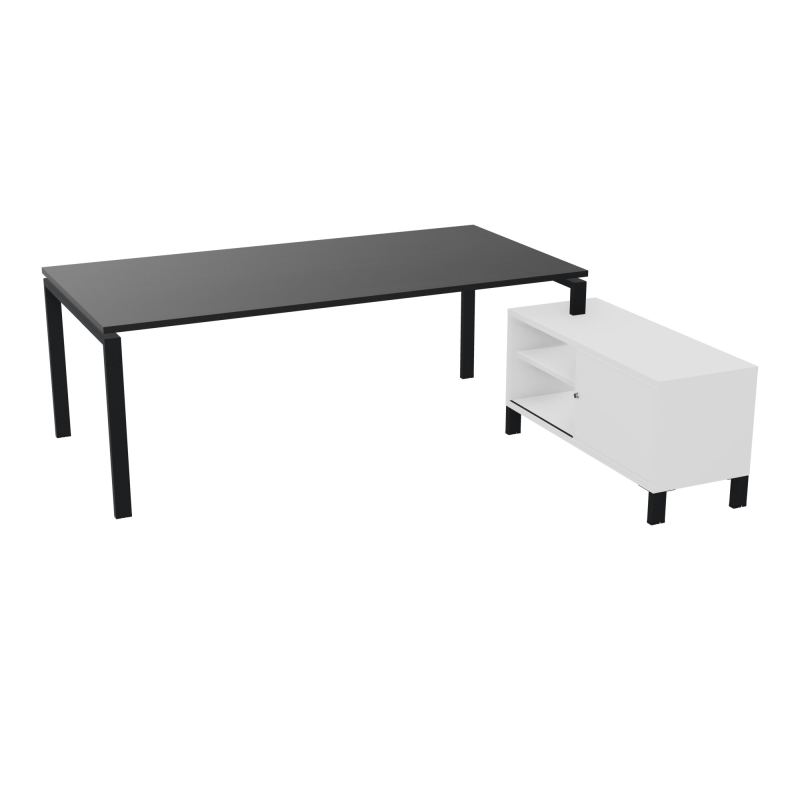 RIO BUREAU RECT. 218X188 PL 200X100 OBT + RET PORT A DROITE SIMPLE ACCES  RK ZP MG