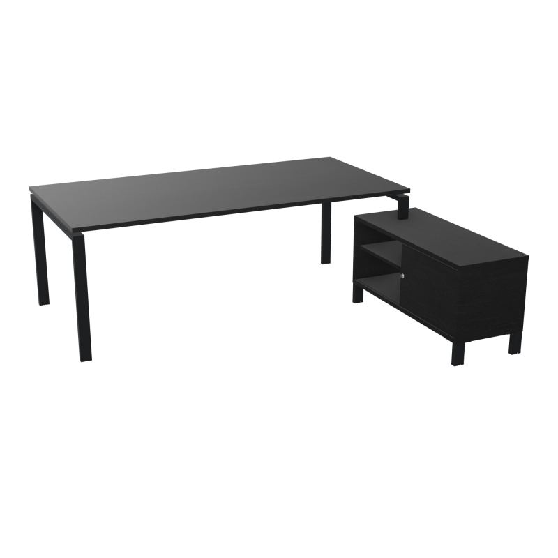 RIO BUREAU RECT. 218X188 PL 200X100 OBT + RET PORT A DROITE SIMPLE ACCES  RK ZP RK