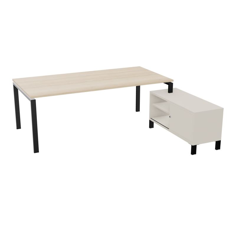 RIO BUREAU RECT. 218X188 PL 200X100 OBT + RET PORT A DROITE SIMPLE ACCES  RZ SG N5