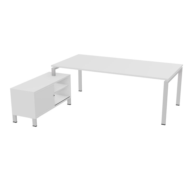 RIO BUREAU RECT. 218X188 PL 200X100 OBT + RET PORT A GAUCHE SIMPLE ACCES  MG SD MG