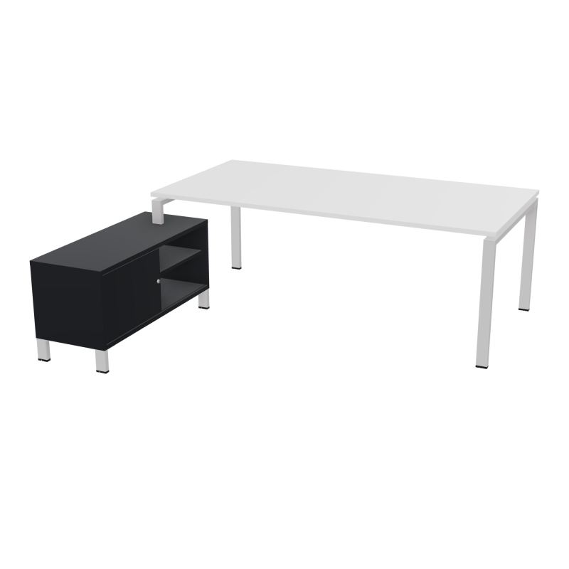 RIO BUREAU RECT. 218X188 PL 200X100 OBT + RET PORT A GAUCHE SIMPLE ACCES  MG SD R9