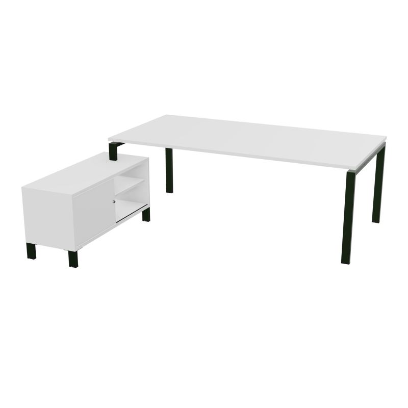 RIO BUREAU RECT. 218X188 PL 200X100 OBT + RET PORT A GAUCHE SIMPLE ACCES  MG ST MG