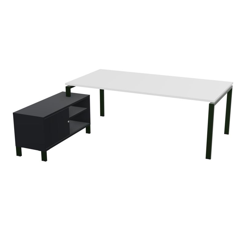 RIO BUREAU RECT. 218X188 PL 200X100 OBT + RET PORT A GAUCHE SIMPLE ACCES  MG ST R9