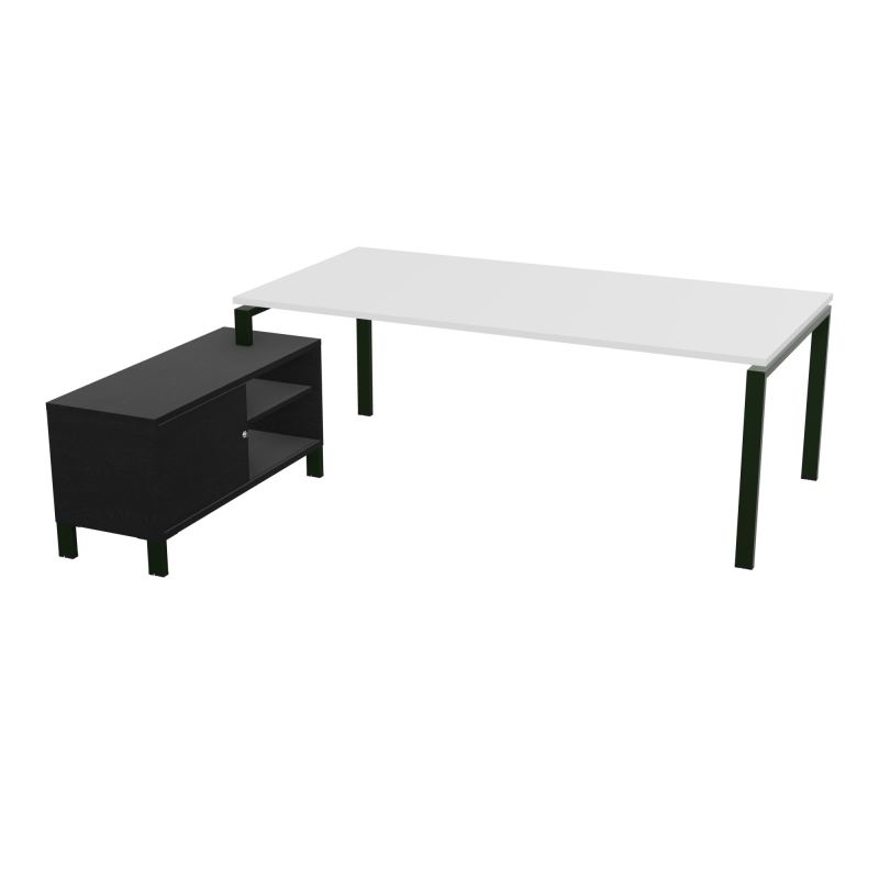 RIO BUREAU RECT. 218X188 PL 200X100 OBT + RET PORT A GAUCHE SIMPLE ACCES  MG ST RK