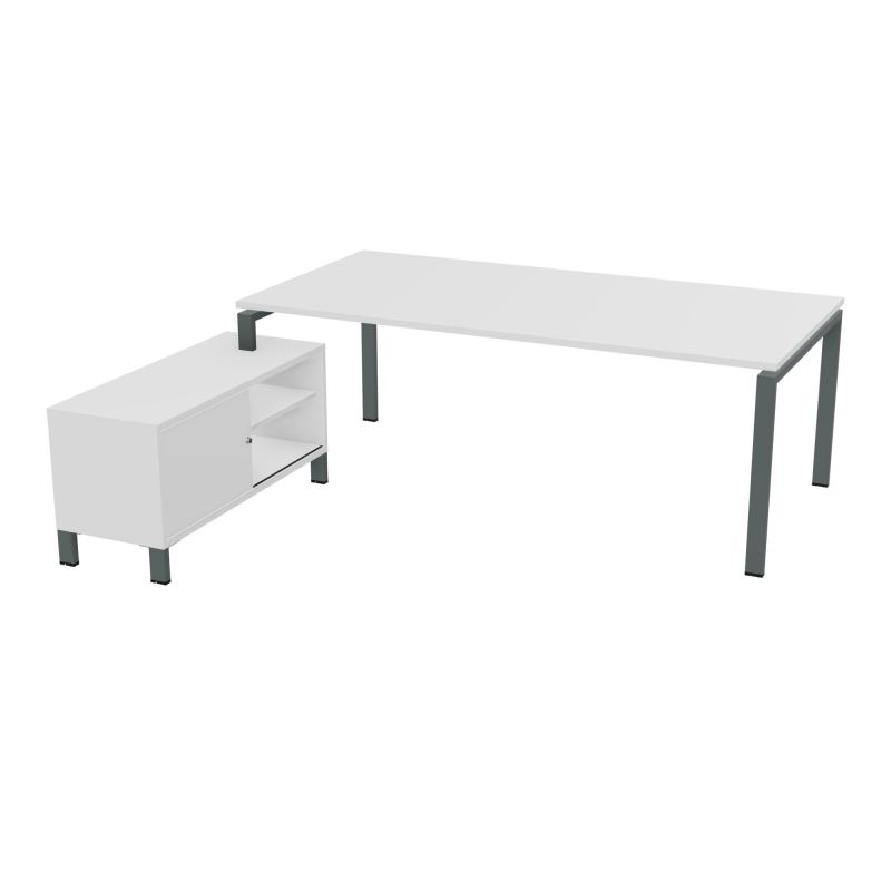 RIO BUREAU RECT. 218X188 PL 200X100 OBT + RET PORT A GAUCHE SIMPLE ACCES  MG SU MG