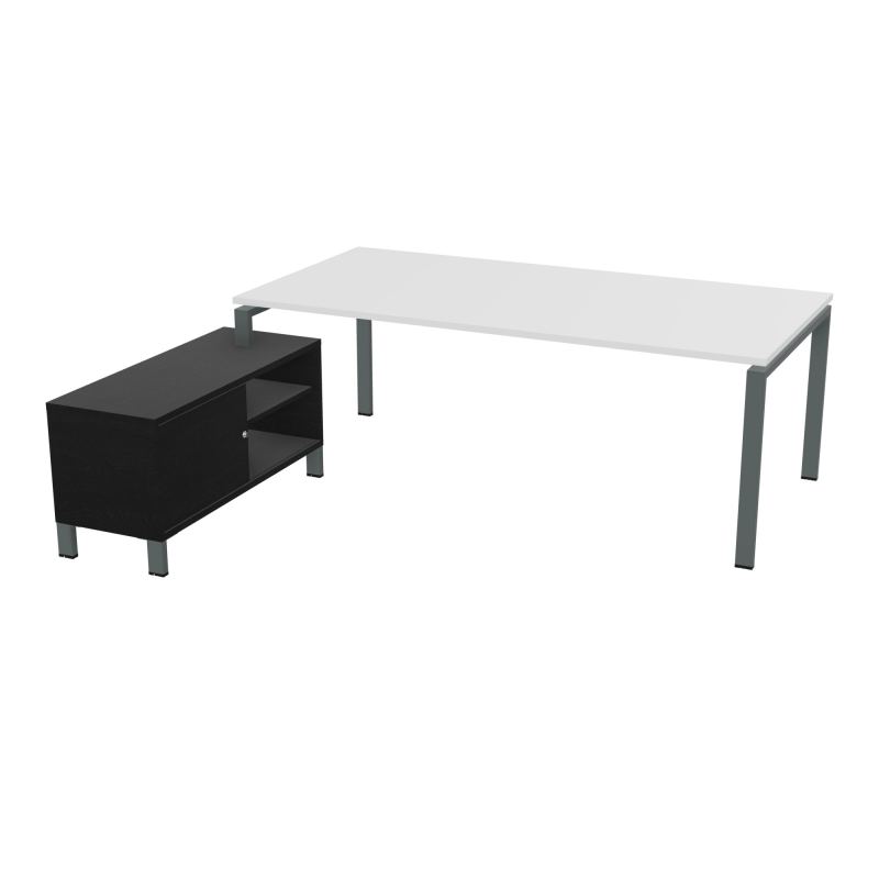 RIO BUREAU RECT. 218X188 PL 200X100 OBT + RET PORT A GAUCHE SIMPLE ACCES  MG SU RK
