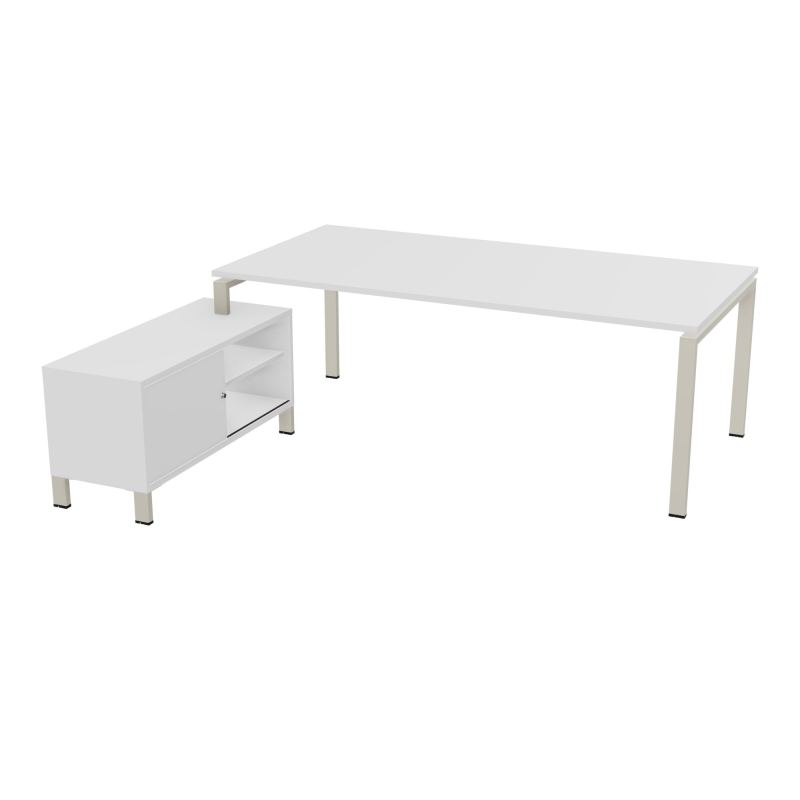 RIO BUREAU RECT. 218X188 PL 200X100 OBT + RET PORT A GAUCHE SIMPLE ACCES  MG ZC MG
