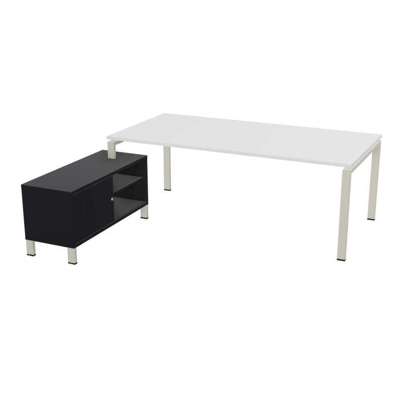 RIO BUREAU RECT. 218X188 PL 200X100 OBT + RET PORT A GAUCHE SIMPLE ACCES  MG ZC R9