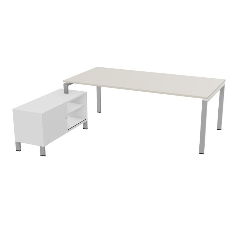 RIO BUREAU RECT. 218X188 PL 200X100 OBT + RET PORT A GAUCHE SIMPLE ACCES  N5 SA MG