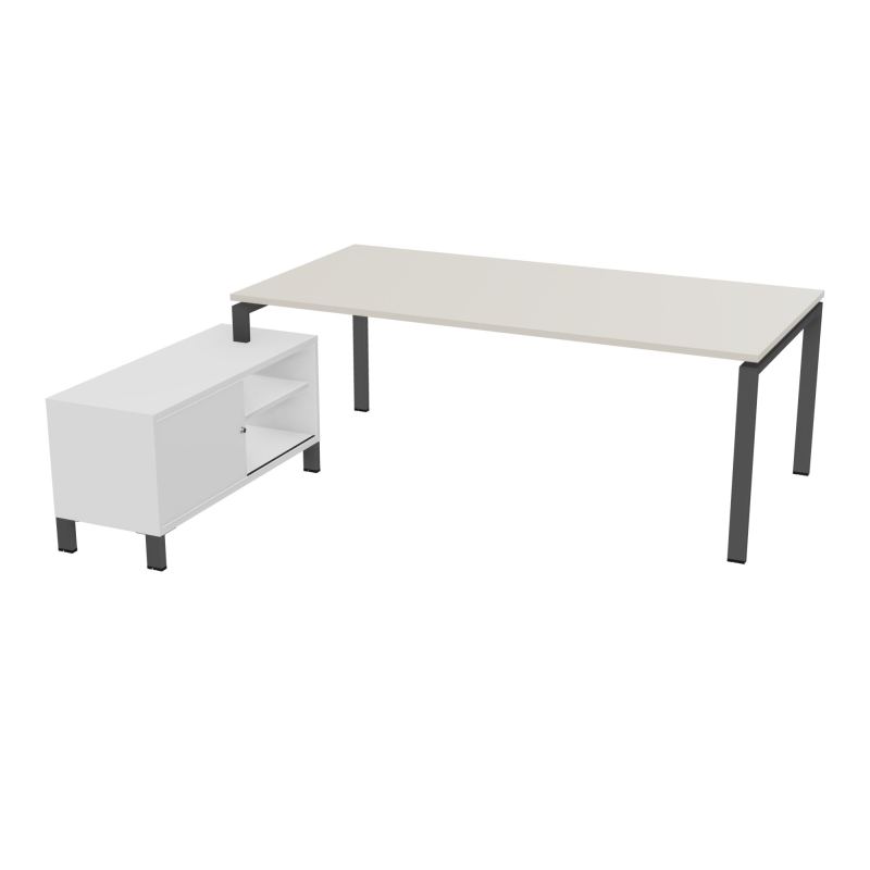 RIO BUREAU RECT. 218X188 PL 200X100 OBT + RET PORT A GAUCHE SIMPLE ACCES  N5 SC MG