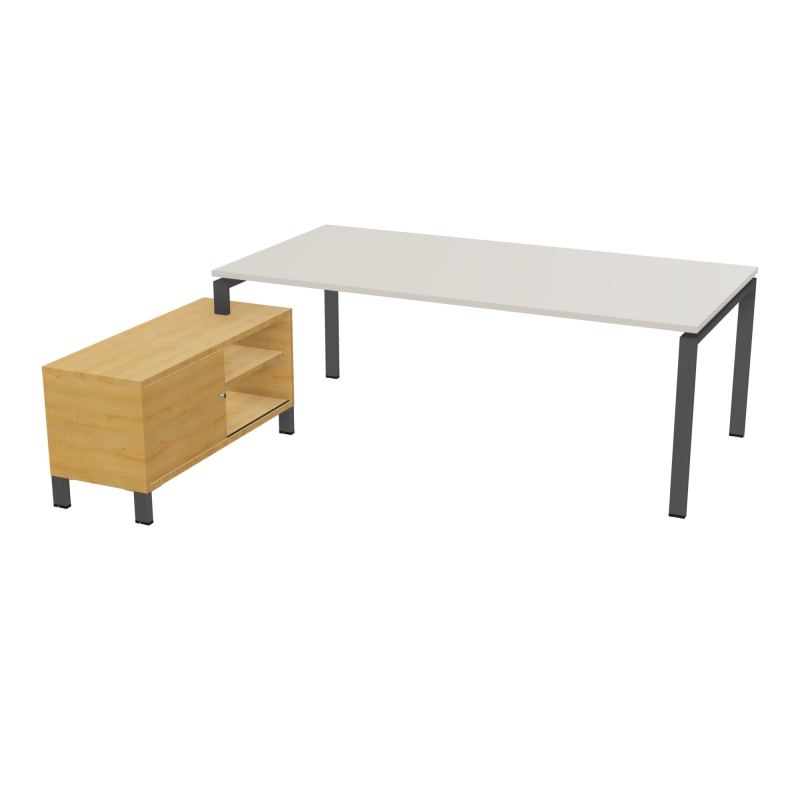RIO BUREAU RECT. 218X188 PL 200X100 OBT + RET PORT A GAUCHE SIMPLE ACCES  N5 SC R5