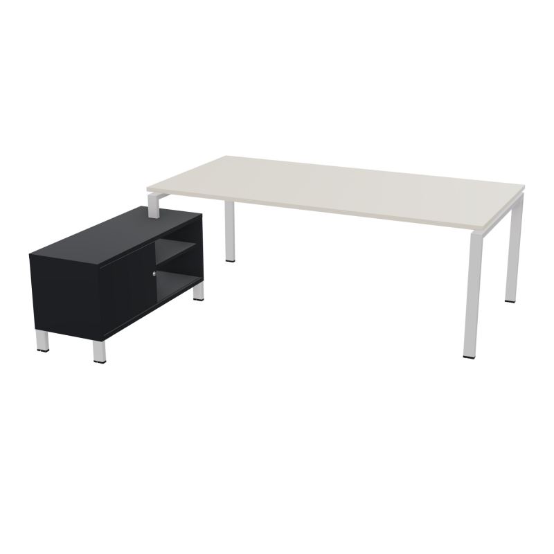 RIO BUREAU RECT. 218X188 PL 200X100 OBT + RET PORT A GAUCHE SIMPLE ACCES  N5 SD R9