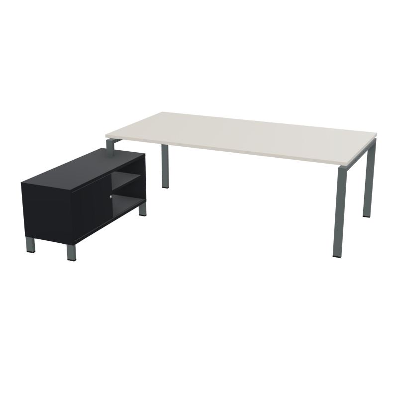 RIO BUREAU RECT. 218X188 PL 200X100 OBT + RET PORT A GAUCHE SIMPLE ACCES  N5 SU R9