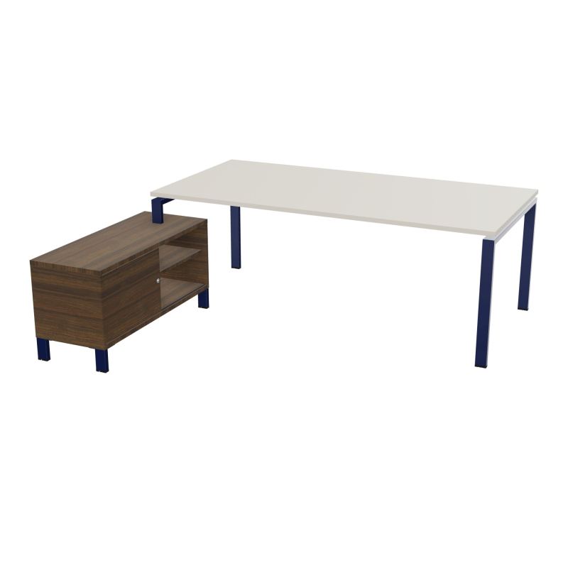 RIO BUREAU RECT. 218X188 PL 200X100 OBT + RET PORT A GAUCHE SIMPLE ACCES  N5 X4 N6