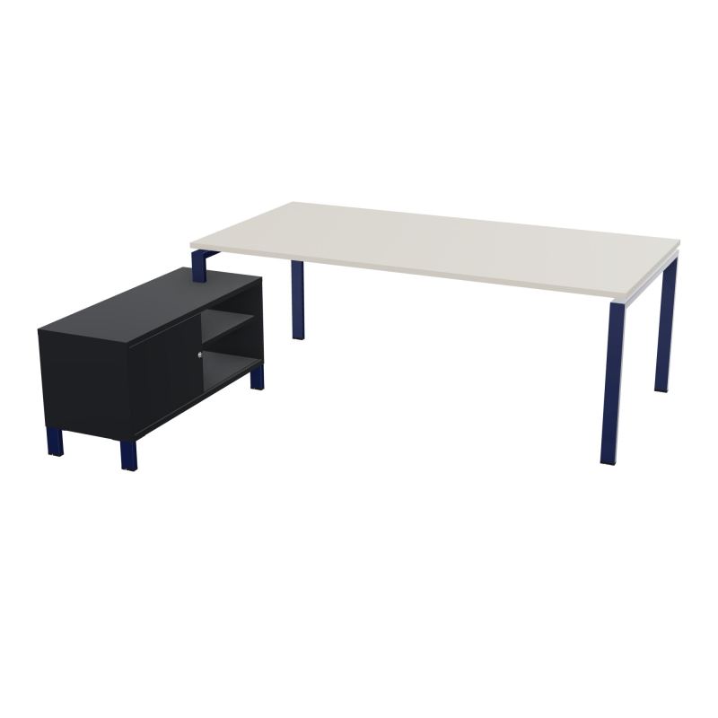 RIO BUREAU RECT. 218X188 PL 200X100 OBT + RET PORT A GAUCHE SIMPLE ACCES  N5 X4 R9