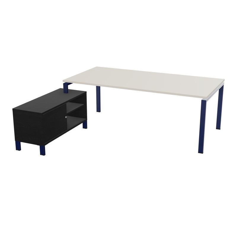 RIO BUREAU RECT. 218X188 PL 200X100 OBT + RET PORT A GAUCHE SIMPLE ACCES  N5 X4 RK