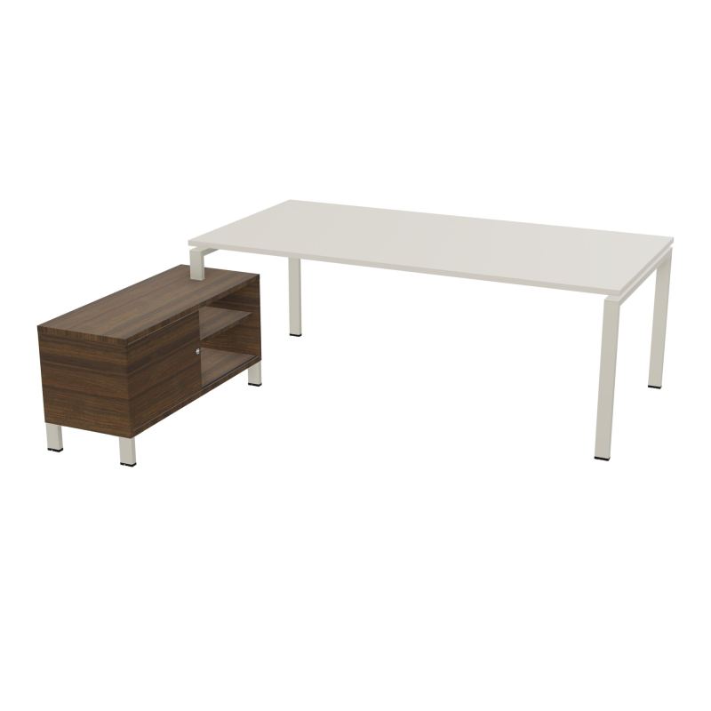 RIO BUREAU RECT. 218X188 PL 200X100 OBT + RET PORT A GAUCHE SIMPLE ACCES  N5 ZC N6