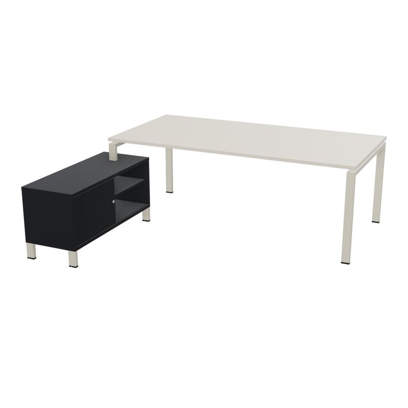 RIO BUREAU RECT. 218X188 PL 200X100 OBT + RET PORT A GAUCHE SIMPLE ACCES  N5 ZC R9
