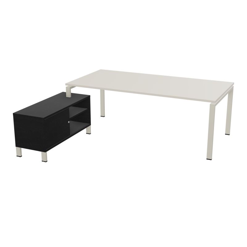 RIO BUREAU RECT. 218X188 PL 200X100 OBT + RET PORT A GAUCHE SIMPLE ACCES  N5 ZC RK