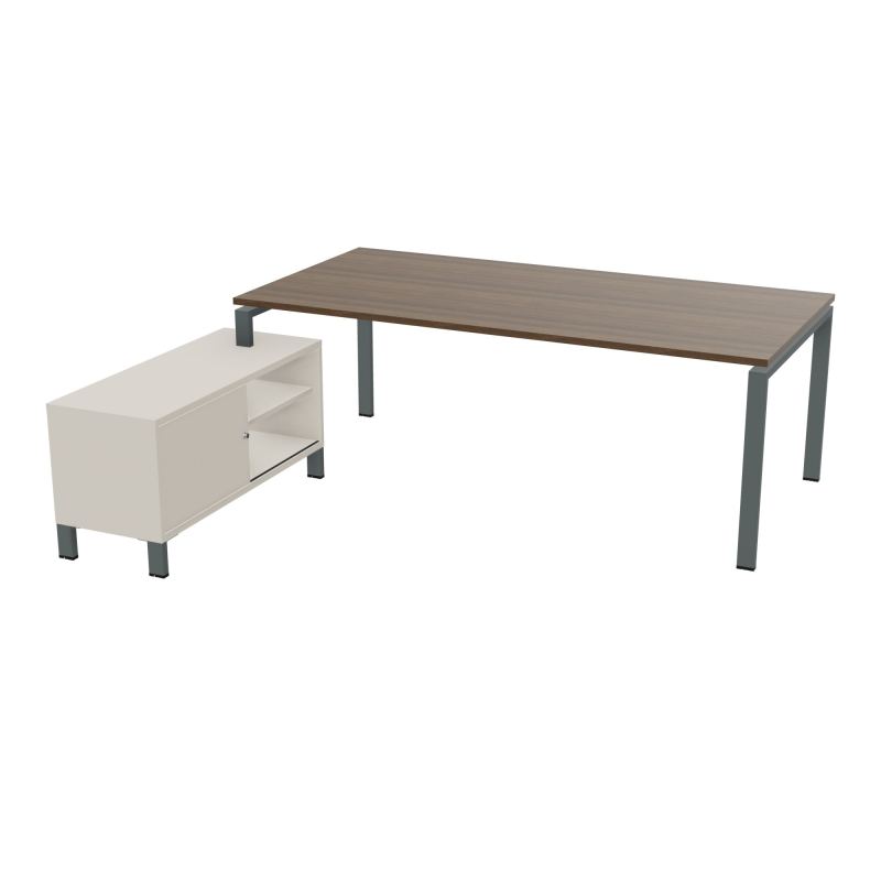 RIO BUREAU RECT. 218X188 PL 200X100 OBT + RET PORT A GAUCHE SIMPLE ACCES  N6 SU N5