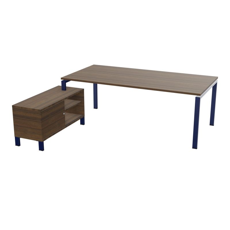 RIO BUREAU RECT. 218X188 PL 200X100 OBT + RET PORT A GAUCHE SIMPLE ACCES  N6 X4 N6