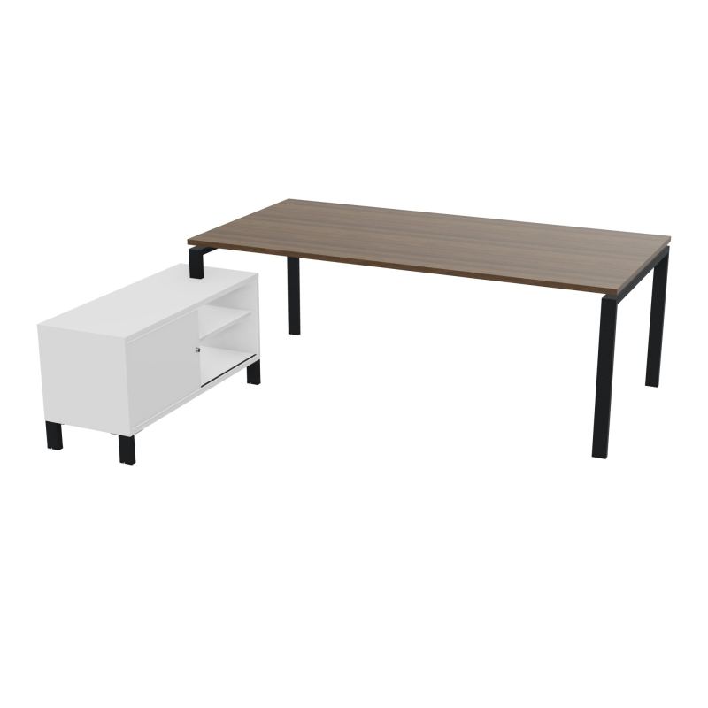 RIO BUREAU RECT. 218X188 PL 200X100 OBT + RET PORT A GAUCHE SIMPLE ACCES  N6 ZP MG