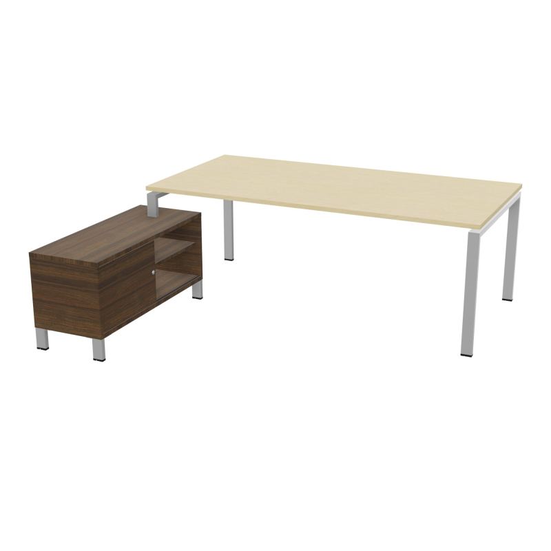 RIO BUREAU RECT. 218X188 PL 200X100 OBT + RET PORT A GAUCHE SIMPLE ACCES  N8 SA N6