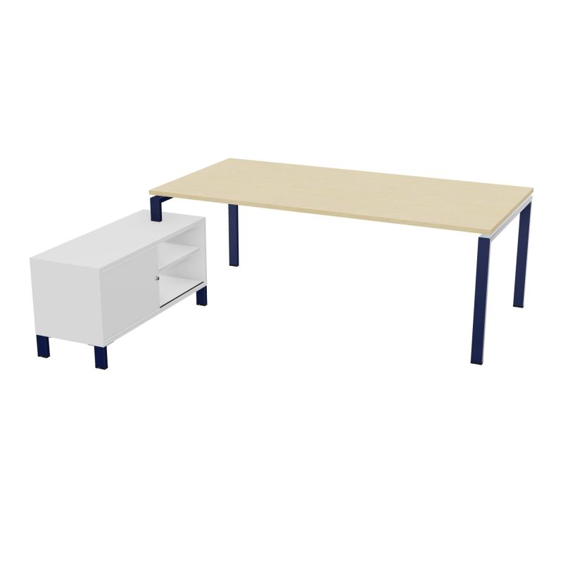 RIO BUREAU RECT. 218X188 PL 200X100 OBT + RET PORT A GAUCHE SIMPLE ACCES  N8 X4 MG
