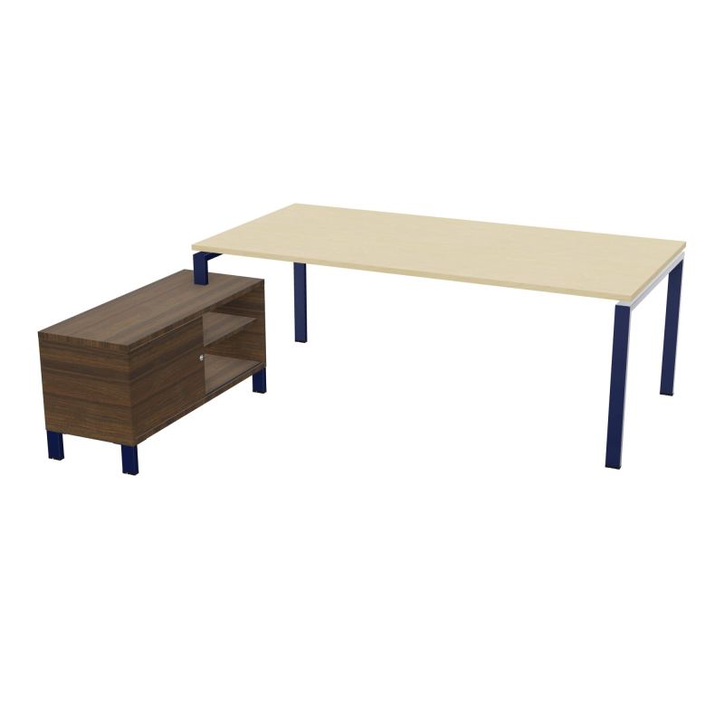 RIO BUREAU RECT. 218X188 PL 200X100 OBT + RET PORT A GAUCHE SIMPLE ACCES  N8 X4 N6