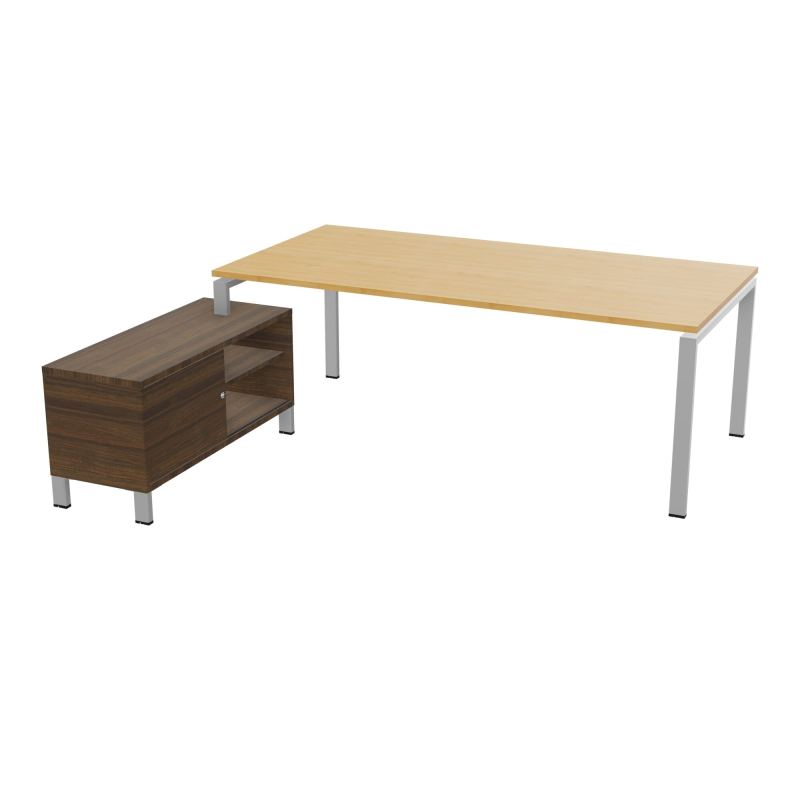 RIO BUREAU RECT. 218X188 PL 200X100 OBT + RET PORT A GAUCHE SIMPLE ACCES  R5 SA N6