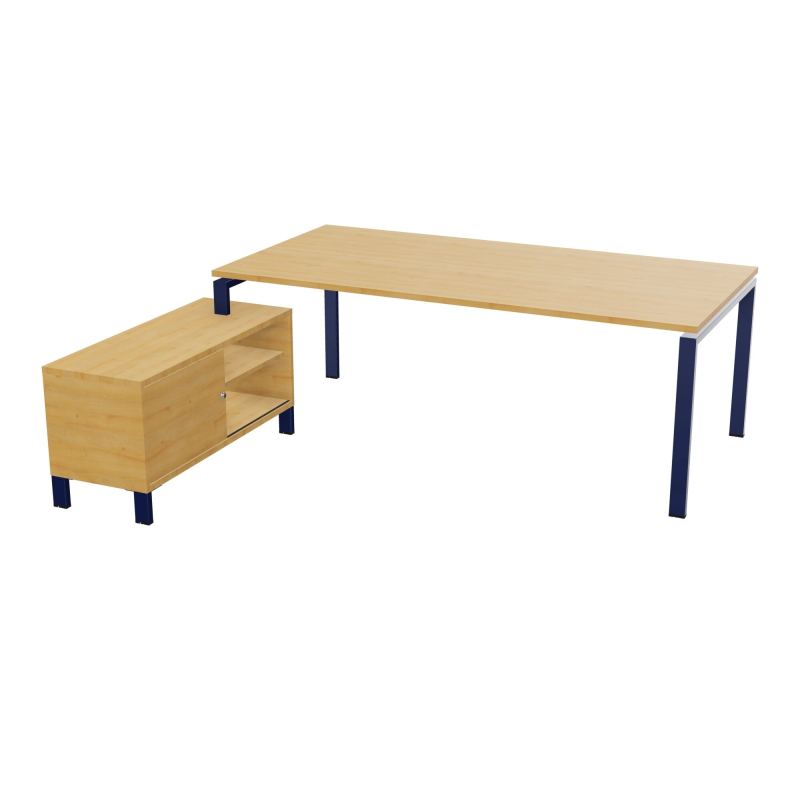 RIO BUREAU RECT. 218X188 PL 200X100 OBT + RET PORT A GAUCHE SIMPLE ACCES  R5 X4 R5