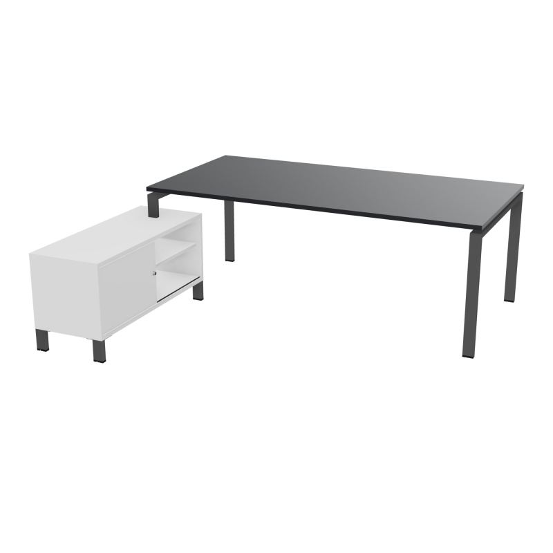 RIO BUREAU RECT. 218X188 PL 200X100 OBT + RET PORT A GAUCHE SIMPLE ACCES  R9 SC MG